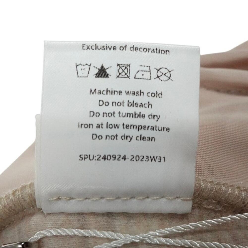 New OGL High Waisted Straight Leg Pull On Pant Heather Morganite Small 1148-7 - Picture 8 of 12